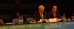 Pressekonference med Europa-Parlamentets formand