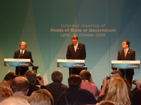 Afsluttende pressekonference