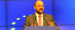 Europa-Parlamentets formand Schulz