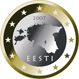 Estlands 1-euromønt