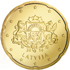 Letland 20 cent