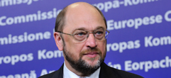 Europa-Parlamentets formand Schulz