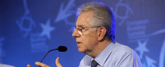 Tidl. kommissær Mario Monti deltager. Foto: Kommissionen