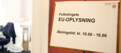 EU-Oplysningen holder juleferie