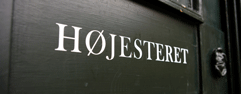 Afgørelse fra Højesteret 